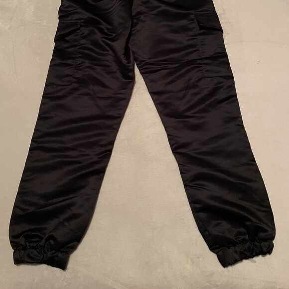 Refuge XS Black, Puffy, Belted Cargo Jogger - Picture 2 of 8